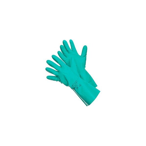 Ansell Chemical Resistant Gloves, Unsupported, 11, Green, M, 1 PR 184701 - main